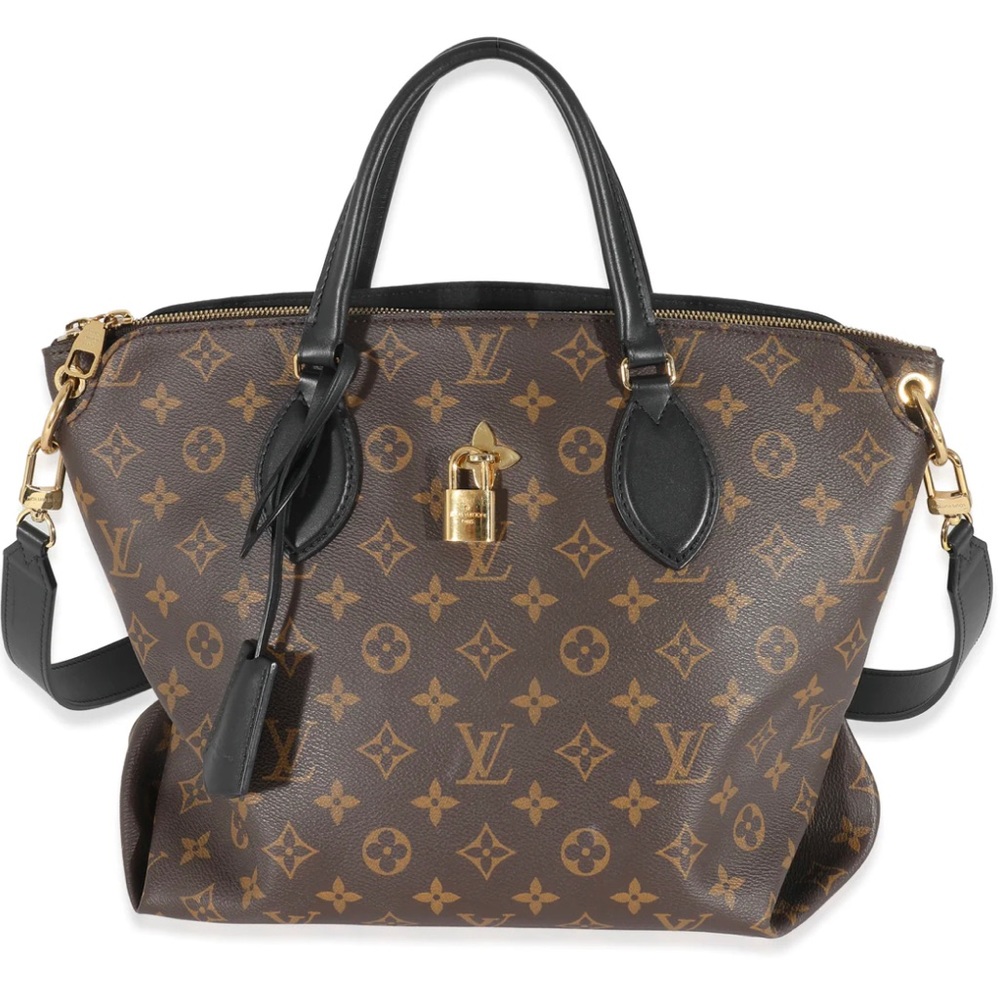 Louis Vuitton Flower Zip Tote MM Noir